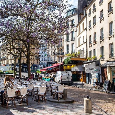 Appartement Loft Atypique Avec Terrasse, Calme Et Cosy à Paris Extérieur photo
