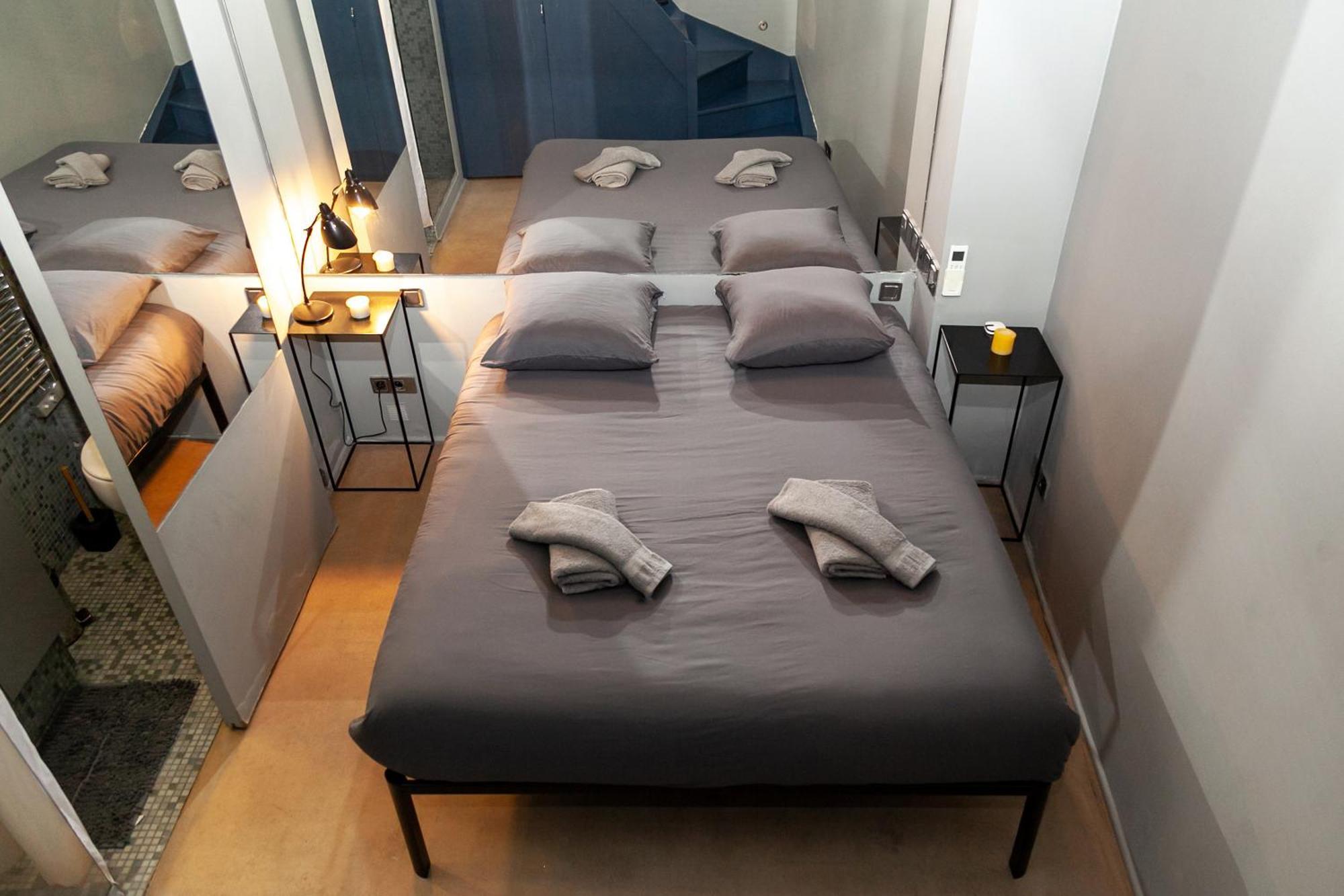 Appartement Loft Atypique Avec Terrasse, Calme Et Cosy à Paris Extérieur photo