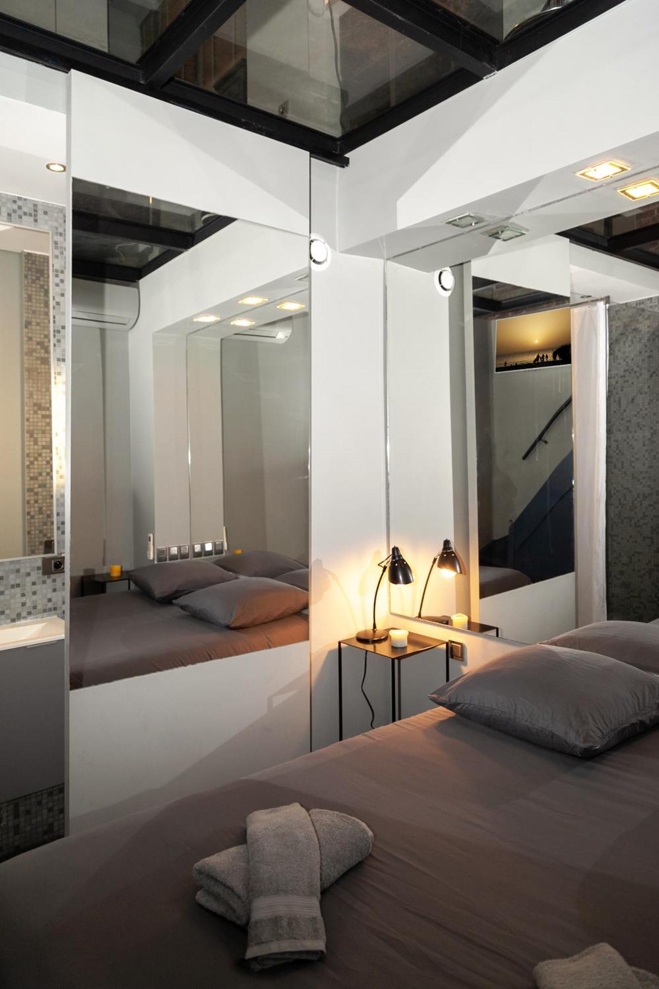 Appartement Loft Atypique Avec Terrasse, Calme Et Cosy à Paris Extérieur photo