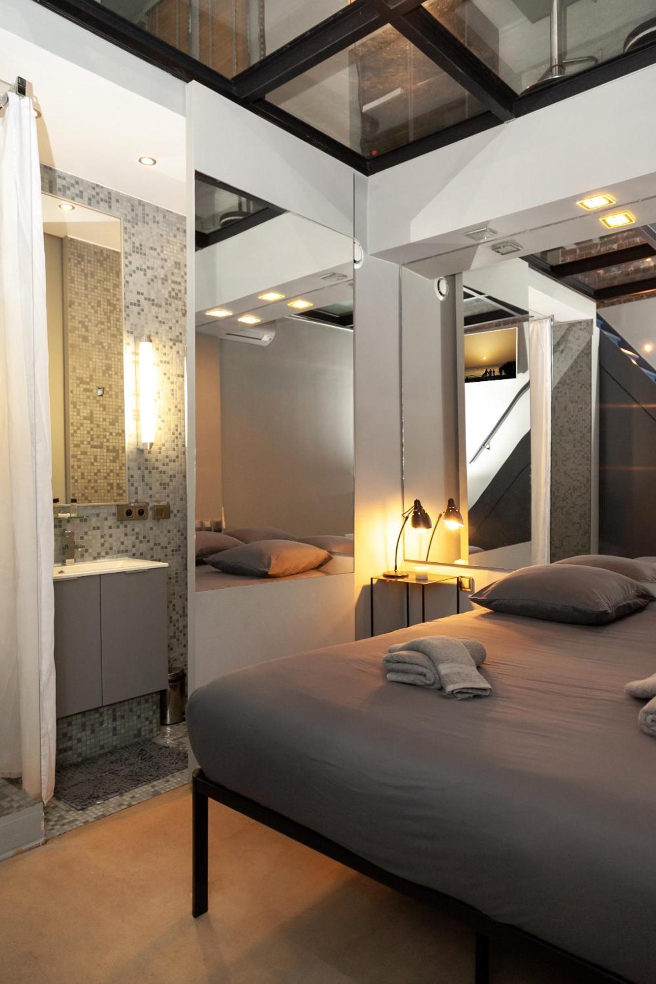 Appartement Loft Atypique Avec Terrasse, Calme Et Cosy à Paris Extérieur photo