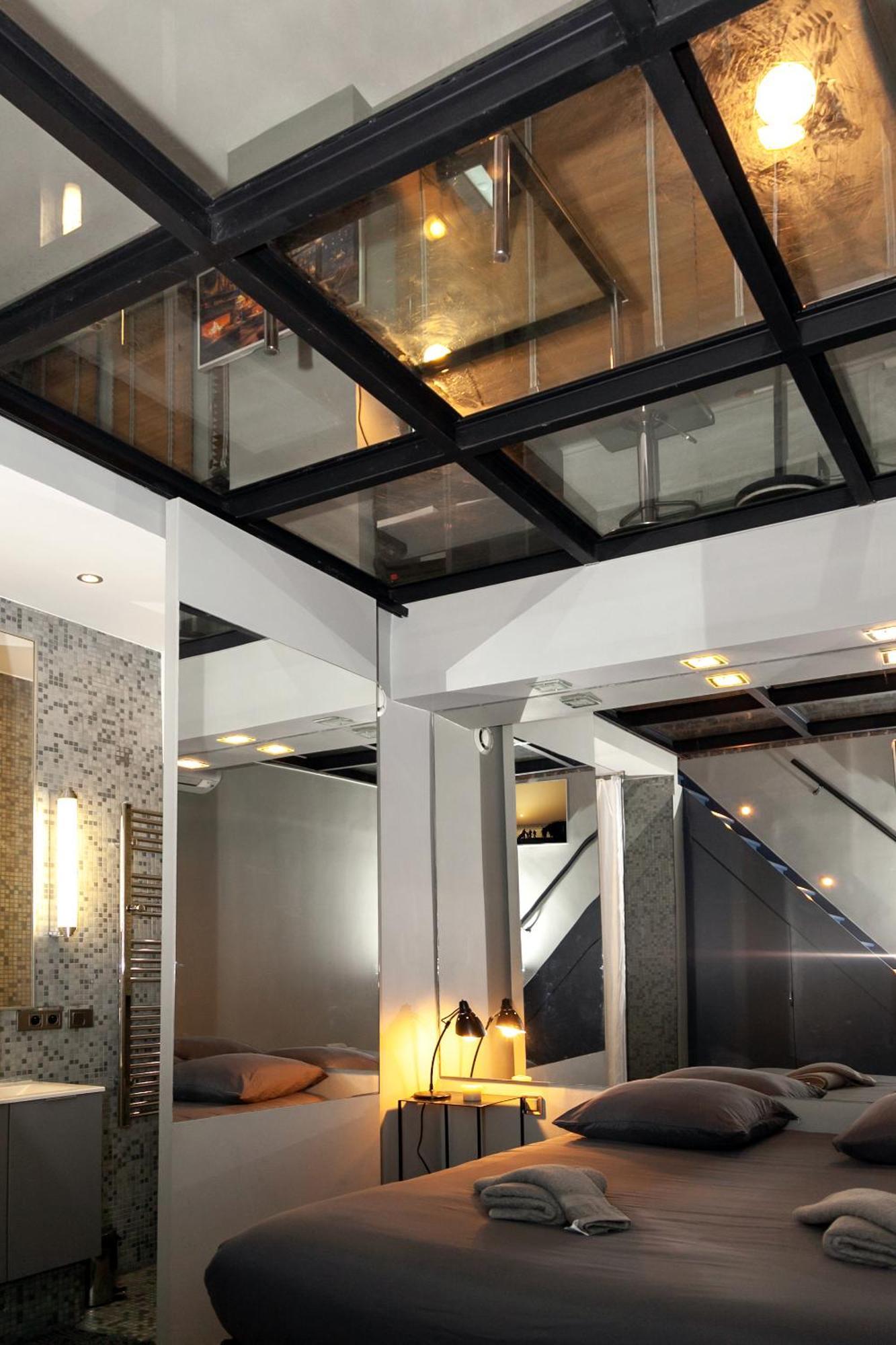 Appartement Loft Atypique Avec Terrasse, Calme Et Cosy à Paris Extérieur photo