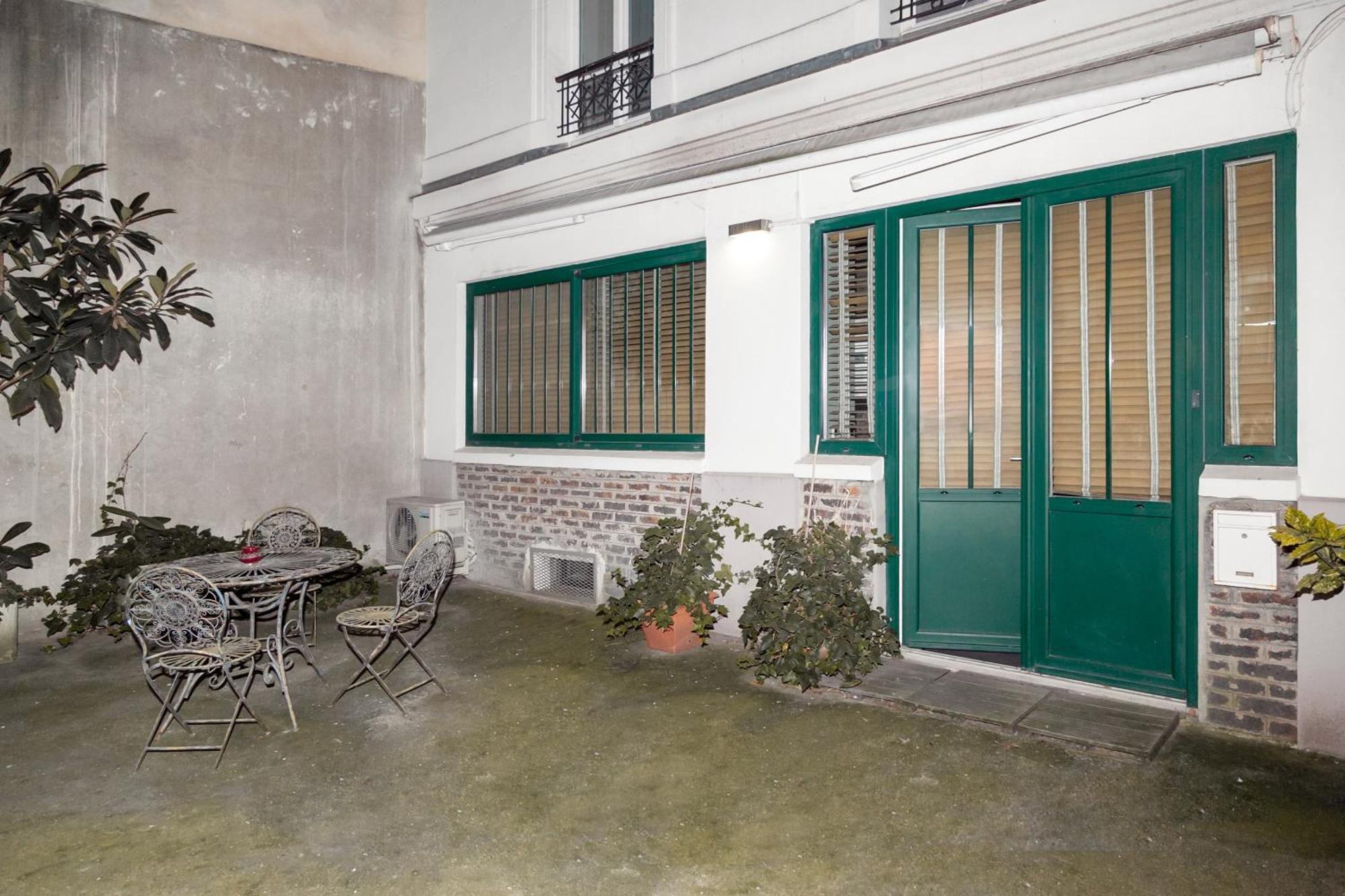 Appartement Loft Atypique Avec Terrasse, Calme Et Cosy à Paris Extérieur photo
