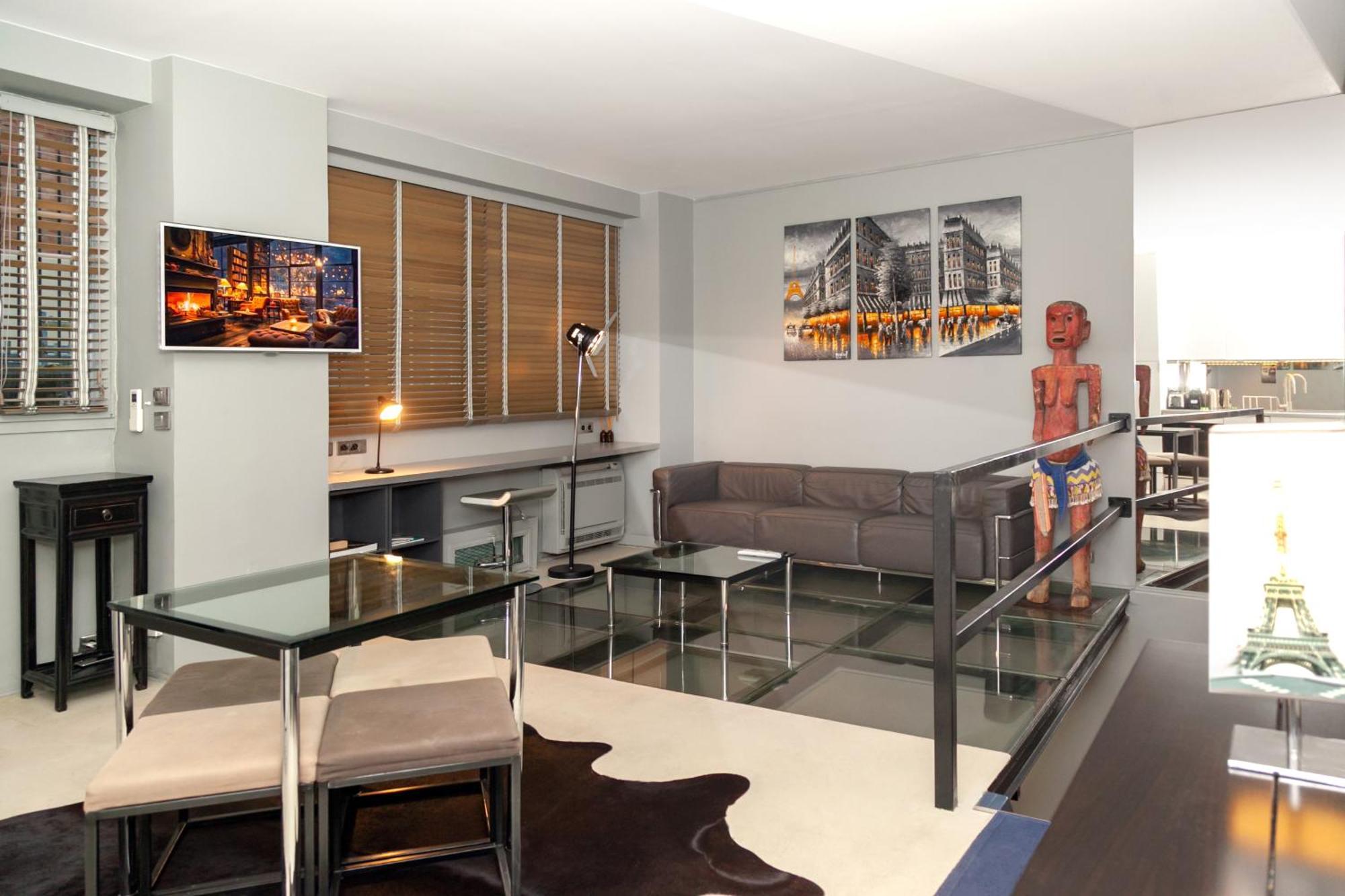 Appartement Loft Atypique Avec Terrasse, Calme Et Cosy à Paris Extérieur photo