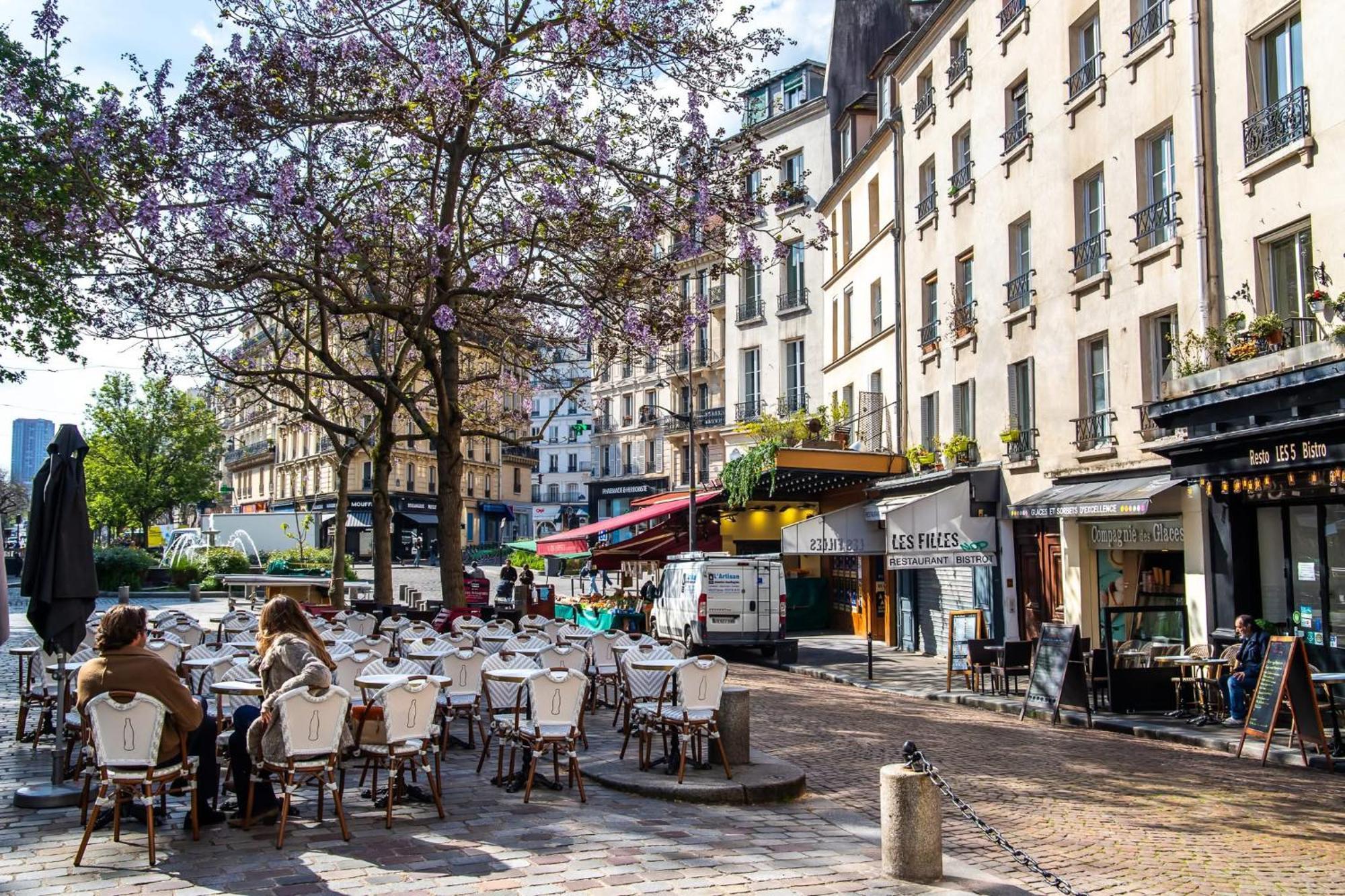 Appartement Loft Atypique Avec Terrasse, Calme Et Cosy à Paris Extérieur photo